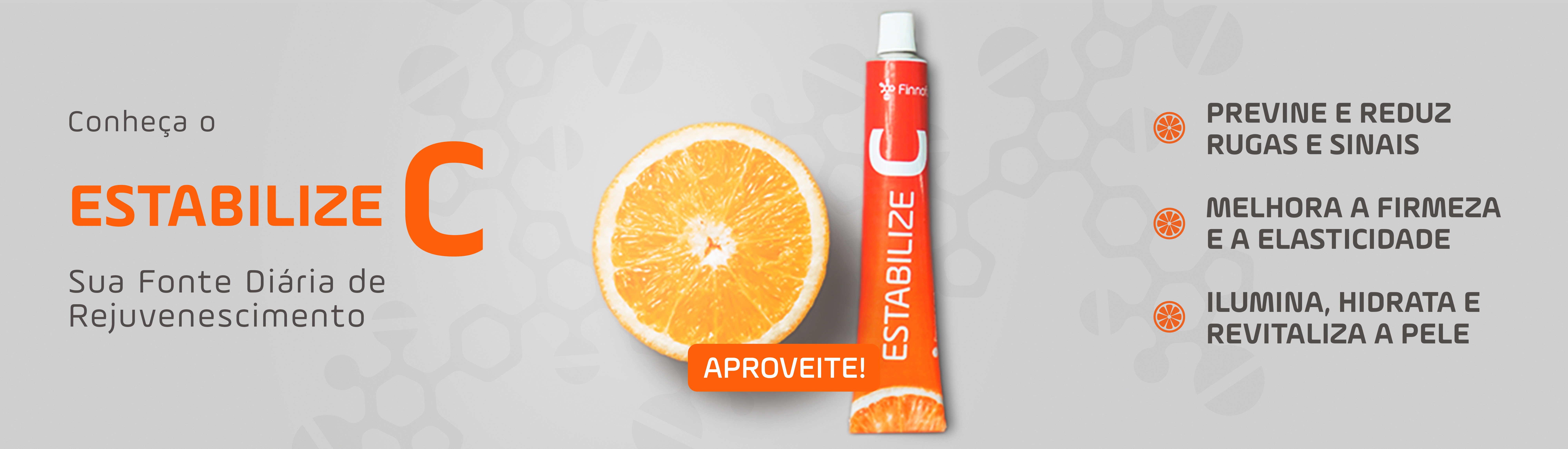 Estabilize C - Vitamina C - Reduzir Rugas, ilumina, hidrata e revitaliza a pele. 
